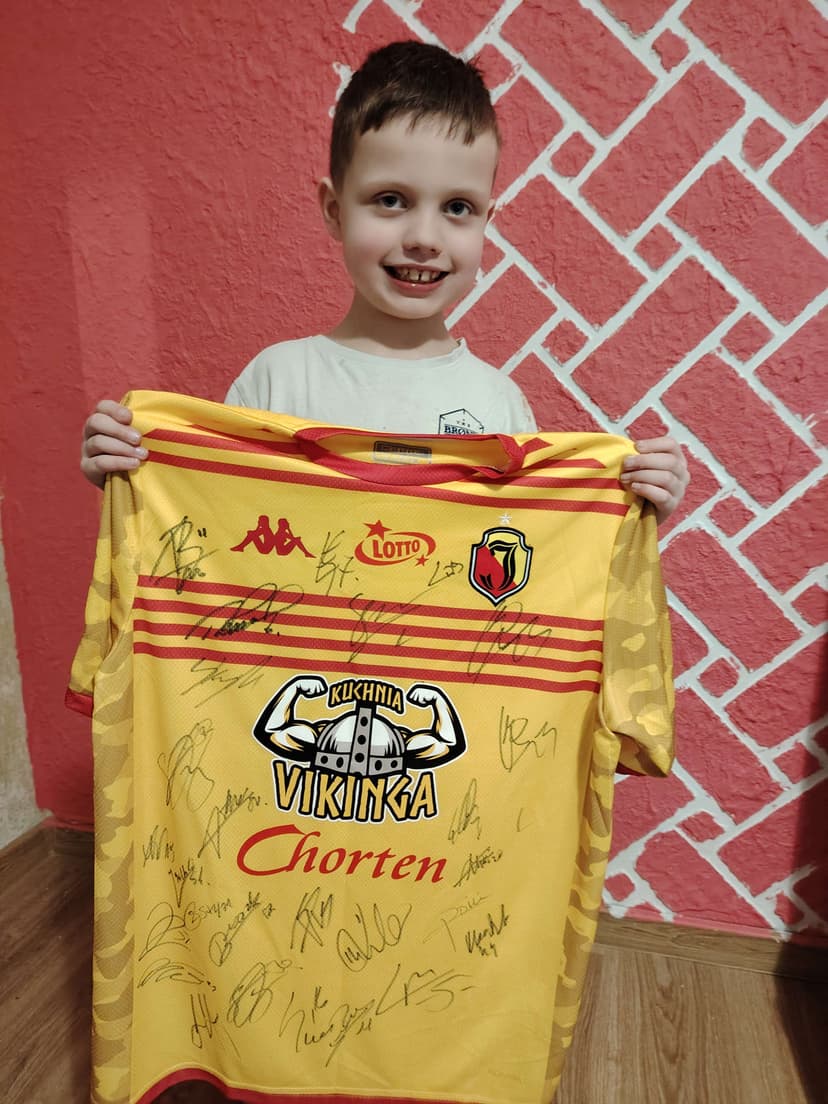 Taras Romanczuk z Nicklasem